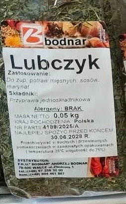 Lubczyk / Liebstöckel 50 g