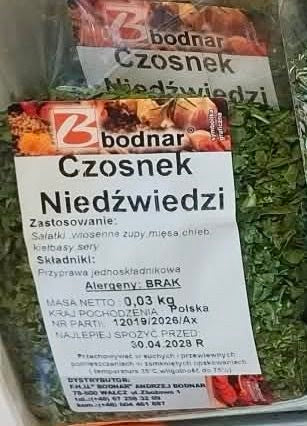 Czosnek niedźwiedzi / Bärlauch 30 g