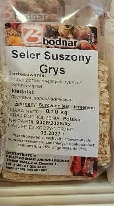 Seler suszony grys / Getrockneter Selleriegranulat 100 g