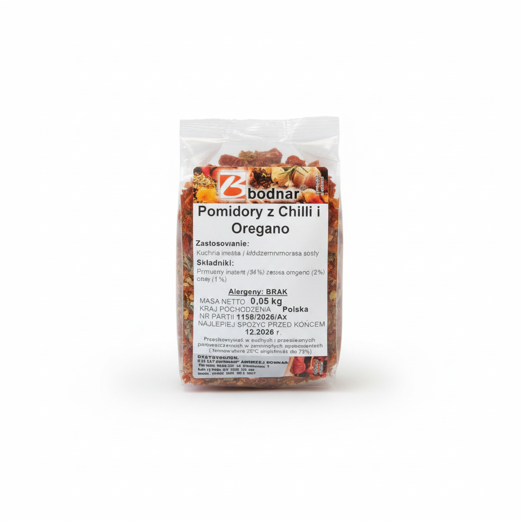 Pomidory z Chilli i Oregano / Tomaten mit Chili und Oregano 50 g